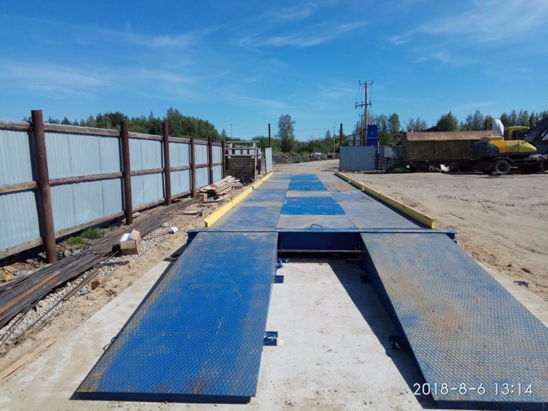 Ленск - монтаж автовесов ВСА-Р