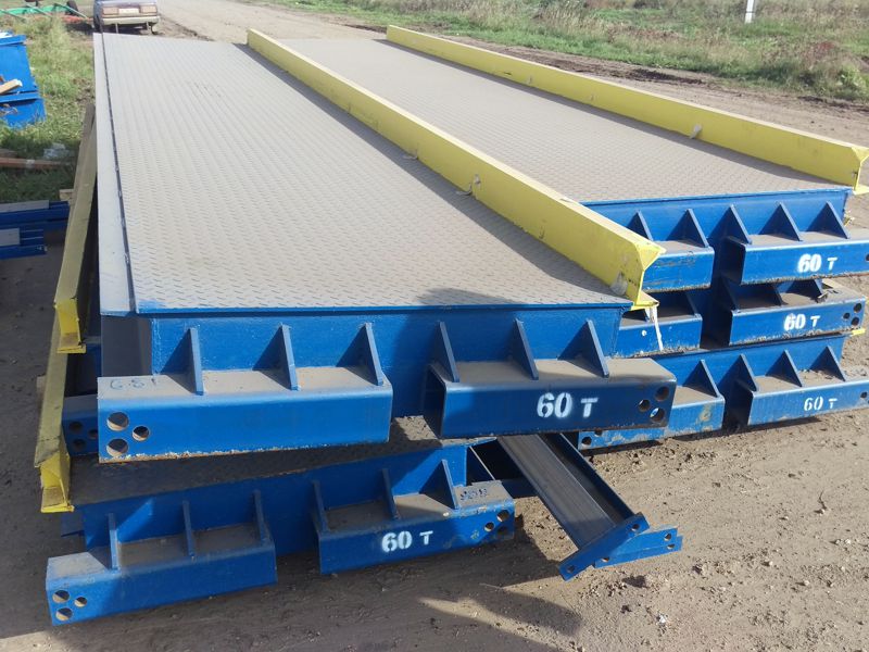 Монтаж автовесов ВСА 60т 18м