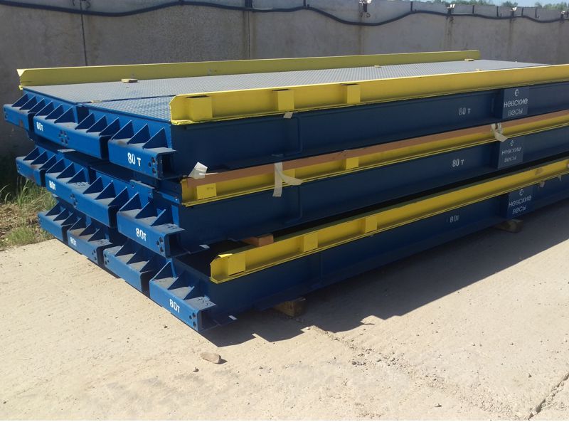 Монтаж автовесов ВСА-P80000-18-УК3